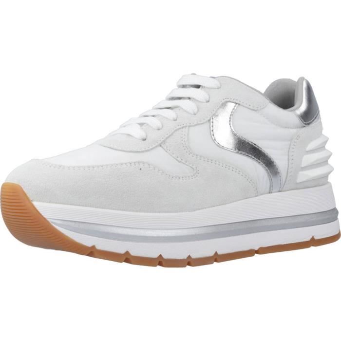 basket voile blanche femme