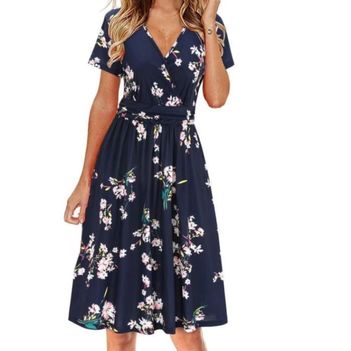 Robe a fleur clearance ete