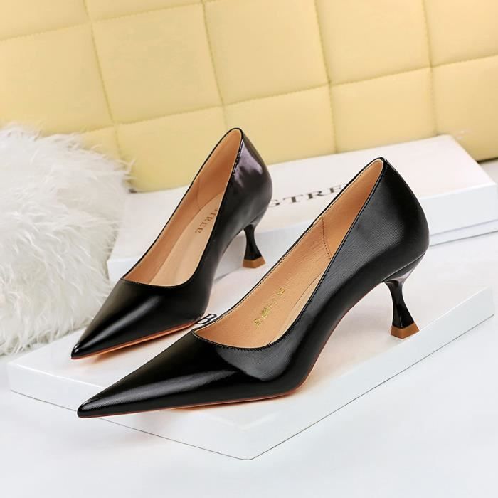 Escarpin bout hotsell rond ou pointu