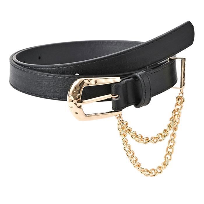 Ceinture perforée à clous rose clair bébé fille | La Halle