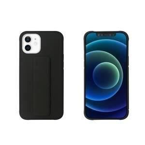 MYWAY Coque avec Fonction Stand Noir: iPhone 12 Mini