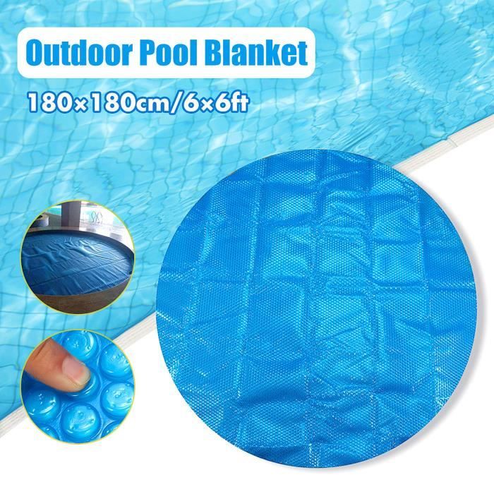Neufu Piscine Bache Bulles Flottant Film Solaire Chauffage Bassin Couverture Rond 1 8x1 8m Achat Vente Couverture Bache Piscine Bache Film Solaire Cdiscount