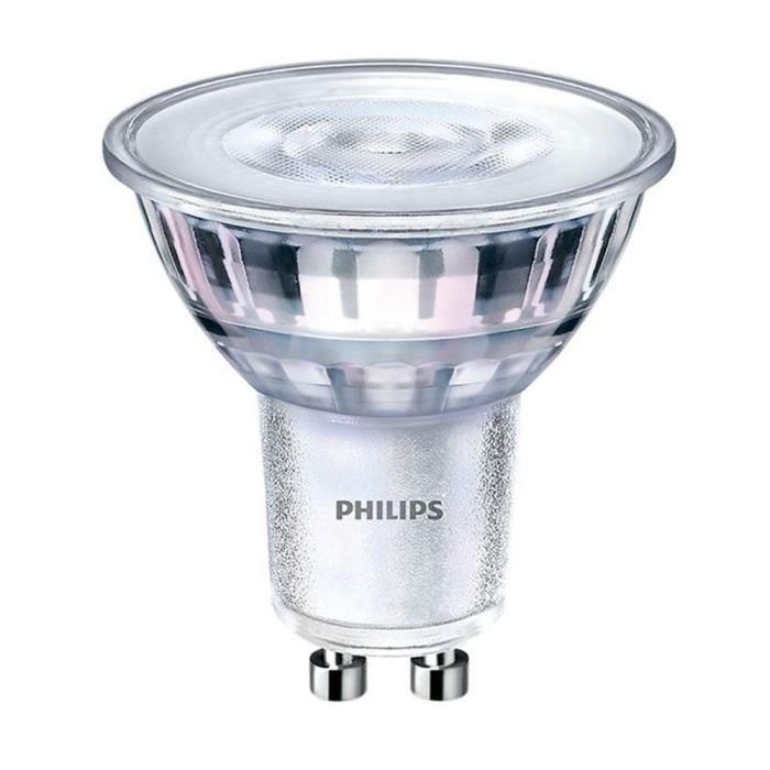 Ampoule LED Spot Philips Corepro GU10 PAR16 4W 350lm 36D - 840 Blanc Froid Équivalent 50W