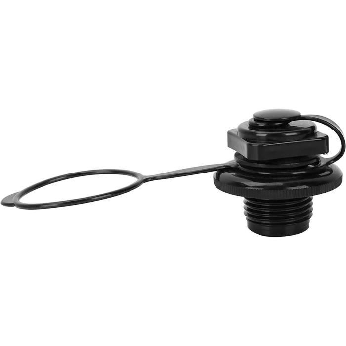 Couvercle De Valve De Bateau Gonflable - Remplacement Pour Soupape D'air (type Point 65) - Noir ABS