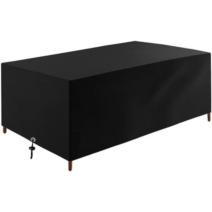 Housse De Table Jardin Rectangulaire 210x200x85cm/LxWxH Housse Salon De