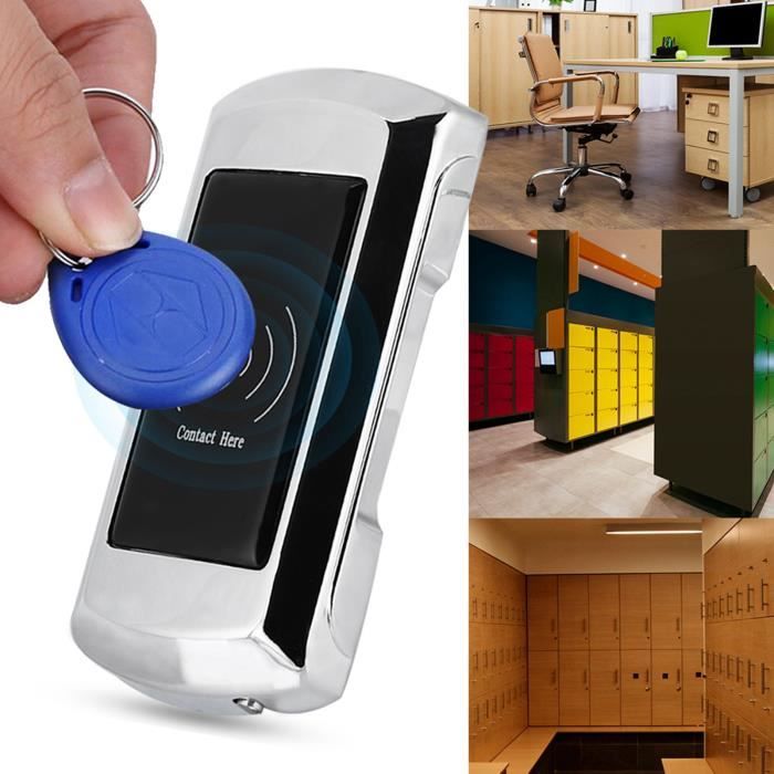 Serrure Electronique En Alliage de Zinc Avec Carte RFID Pour Maison - Hôtel - Bureau -SURENHAP