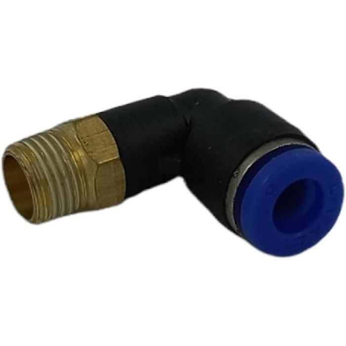 5 Raccords Pneumatiques En Y - Pour Tuyaux 10 Mm Et 8 Mm - Système Prestolok
