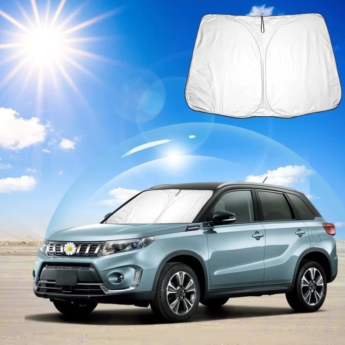 SKTU Pare-Soleil Pliable Compatible Citroën C5 Aircross SUV 2018-2024 - Protection UV Pare-Brise Avant