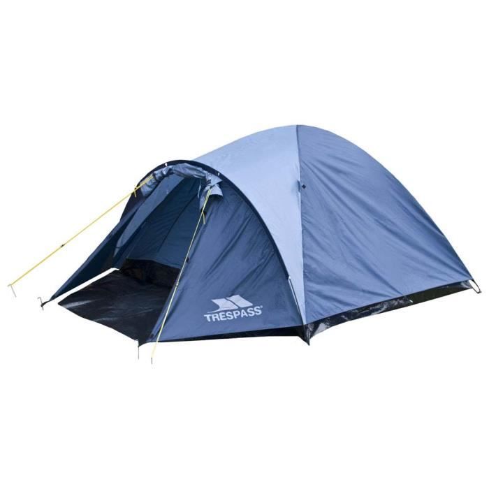 Tente - TRESPASS - Ghabhar - 4 personnes - Imperméable - Bleu