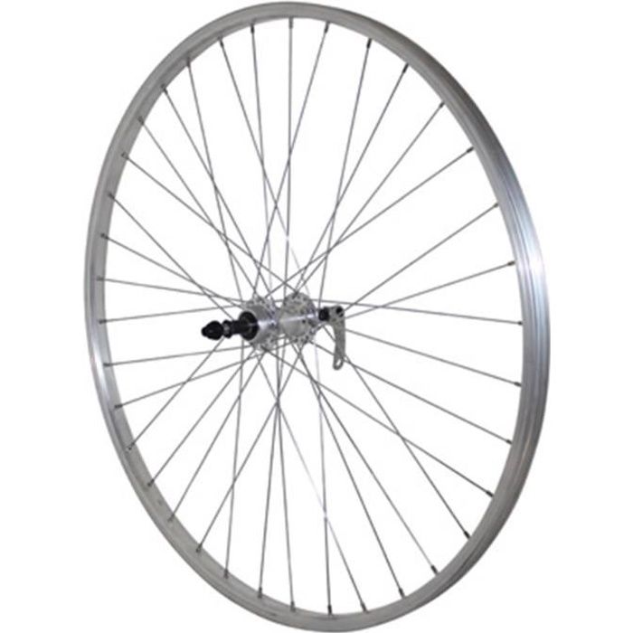 ROUE VTC 700X35 ARRIERE ALU MOY ALU BLOCAGE RL 7-6V.