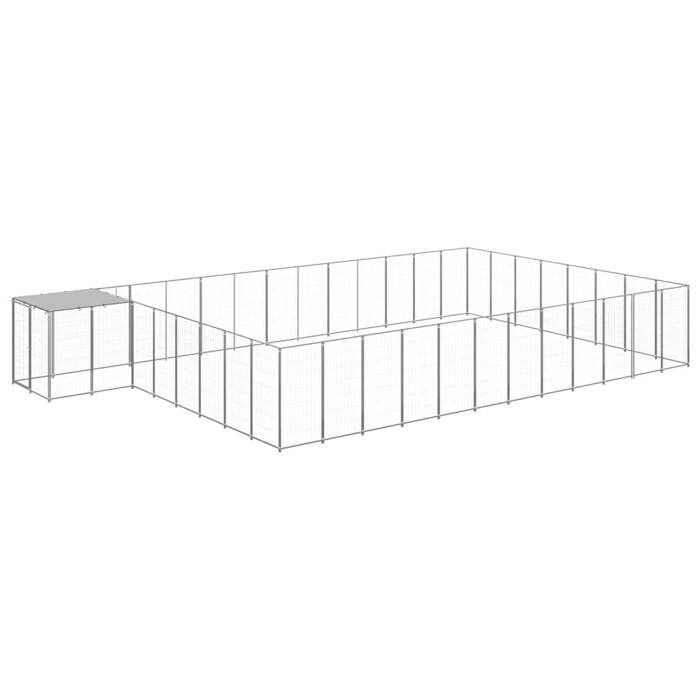 VIDAXL Chenil 30 25 m² Acier