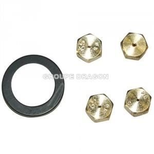 KIT INJECTEURS BUTANE POUR TABLE DE CUISSON WHI…