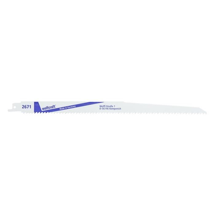 Wolfcraft lame scie sauteuse bois 2372 - Bricolage Wolfcraft lame scie sauteuse bois 2372 - Bricolage
