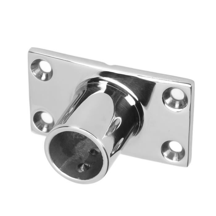 Extrémité De Main Courante Bateau En Acier Inoxydable 316 - Pour Tube 22 Mm - Finition Miroir, Résistance Marine