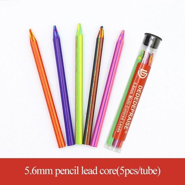 CRAYON GRAPHITE,1box color leadCrayons Mécaniques Automatiques Et