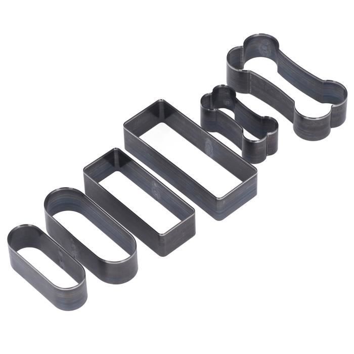 Kit 8 Outils Découpe Cuir - Matrices Poinçon Creuses Acier Carbone Pour DIY Cuir, Argile, Bijoux