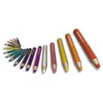 STABILO 18 crayons de couleur Multi-talents Woody 3in1 + 1 pinceau rond taille 8 + 1 taille-crayon-1