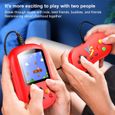 Console de jeux enfant portable retro mini 3 pouces petit jouet electronique game - 620 jeux classiques - Meilleur Cadeau -Bleu-1