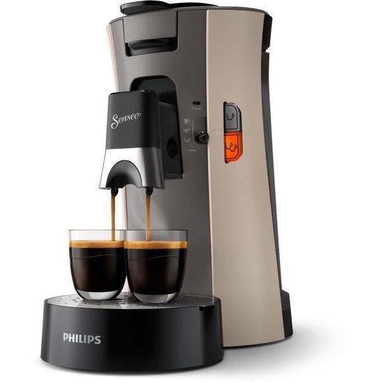 Philips CSA240/31 Machine à Café à dosettes SENSEO Select Eco Crème