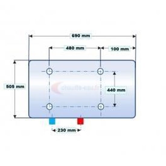 Chauffe Eau Electrique Horizontal 75 L Thermor Cdiscount Bricolage