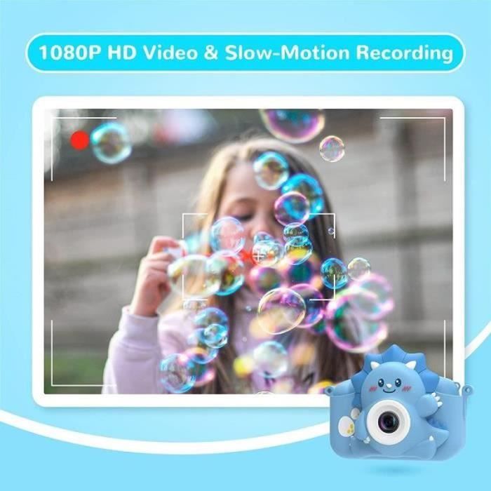 HiMont Appareil Photo Instantané Numérique avec Papier d'impression & Carte TF 32G, Caméra Vidéo avec Stylos Colorés pour Le Bricolage, Cadeau pour Enfants Filles Garçons de 3-14 Ans HiMont Appareil Photo Instantané Numérique avec Papier d'impression & Carte TF 32G, Caméra Vidéo avec Stylos Colorés pour Le Bricolage, Cadeau pour Enfants Filles Garçons de 3-14 Ans