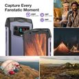 Doogee Smini Smartphone Robuste 15Go + 256Go Helio G99 Caméra 50MP 4.3'' 3000mAh GPS NFC Double SIM 4G - Violet-2