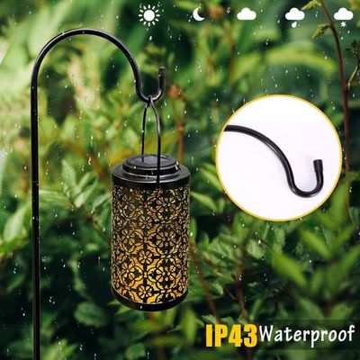 Support De Cage à Oiseaux 155 Cm - Crochet De Berger Noir - Pour Mangeoire, Lanterne, Panier Fleurs, Jardin