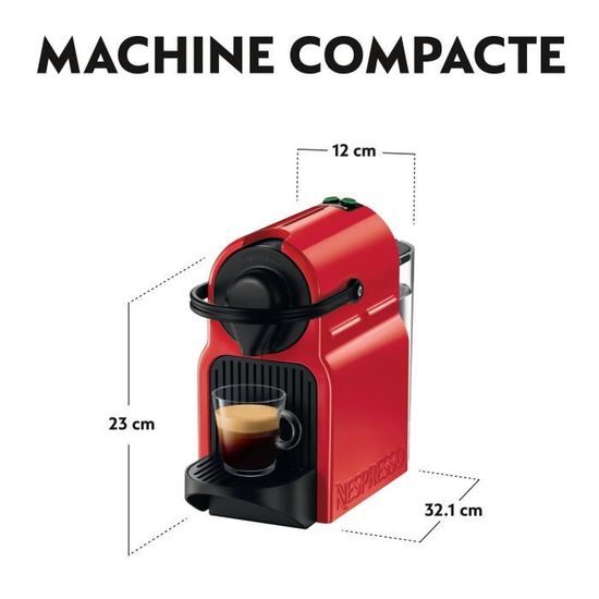 Machine à café nespresso citiz & milk yy4116fd Krups rouge