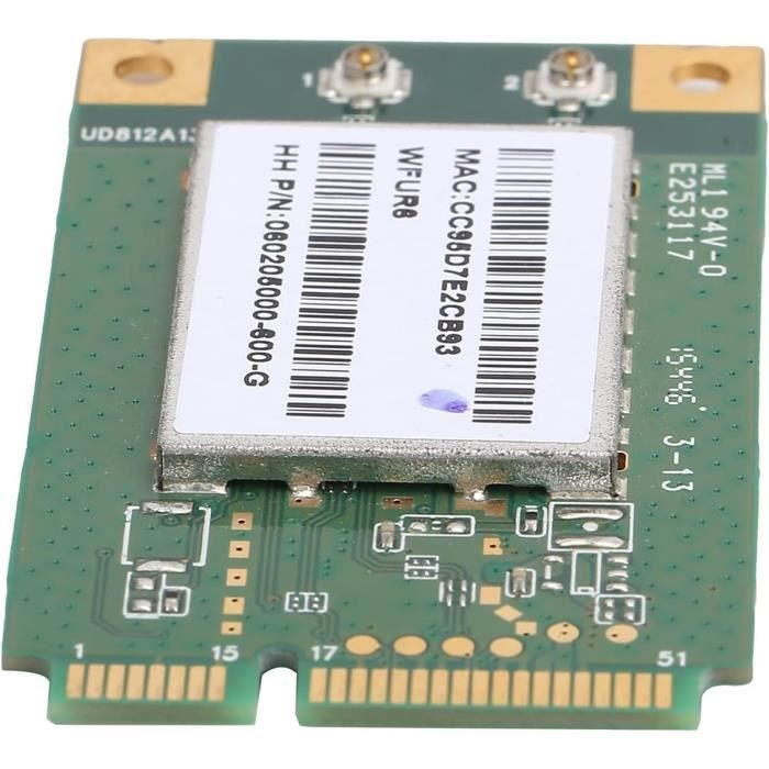 Rtl8912au Module Module WiFi PCI‑E, Module WiFi RTL8812AU Carte Réseau USB PCI‑E 2.4GHz ...