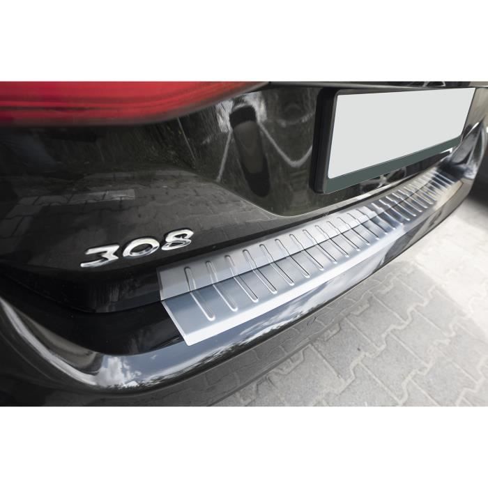 Protection de seuil arrière (ABS) sur mesure pour Peugeot 308 SW 5/2014-  Noir AutoStyle - #1 in auto-accessoires