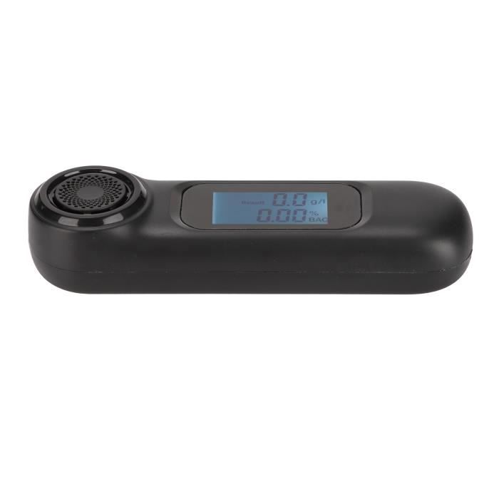 Ethylotest Electronique Professionnelle Portable avec Ecran LCD  d'Affichage,Testeur d'alcool Haute Sensibilit,USB Rechargeable,blanc -  Cdiscount Auto
