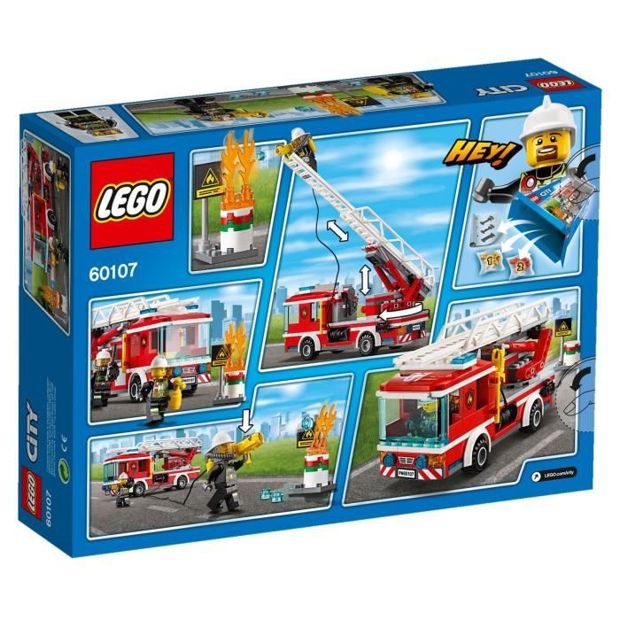 LEGO® City - Le Camion des Pompiers - Cdiscount Jeux - Jouets