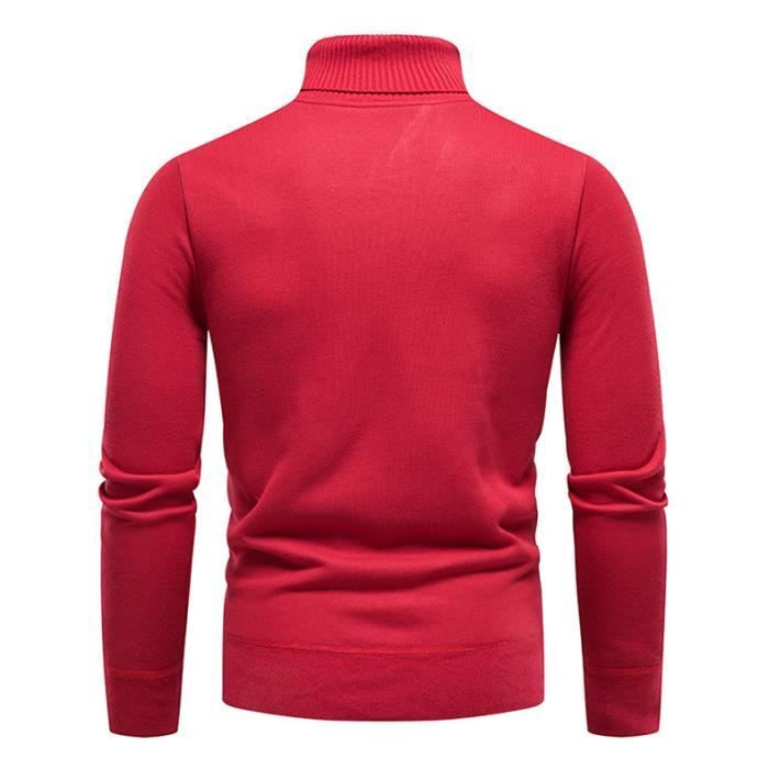 Pull Col Roulé Homme Oanviso – Doublure Polaire, Coupe Ajustée, Chaud Pour Automne/hiver - 6