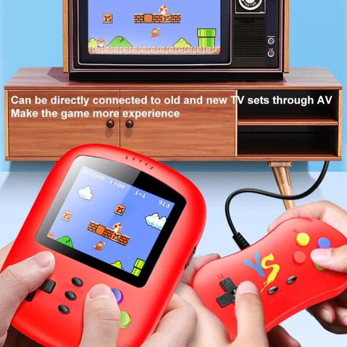 Console de jeux enfant portable retro mini 3 pouces petit jouet electronique  game - 620 jeux classiques - Meilleur Cadeau -Bleu - Cdiscount Jeux vidéo