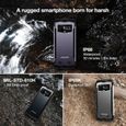 Doogee Smini Smartphone Robuste 15Go + 256Go Helio G99 Caméra 50MP 4.3'' 3000mAh GPS NFC Double SIM 4G - Violet-3