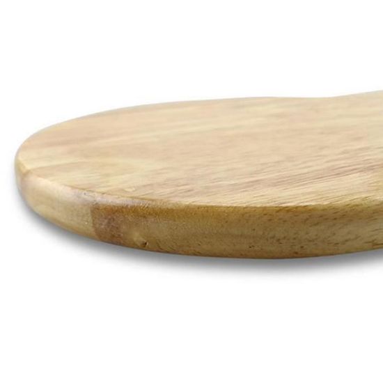 La Rotation de Plateau en Bois 35 cm Rond Planche Servant Tournant Pizza Fromage 