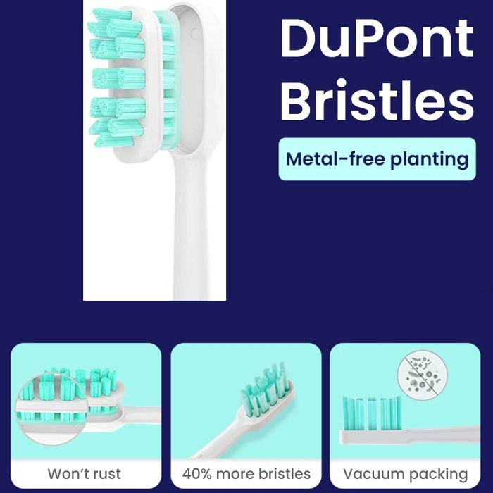 Têtes De Rechange Pour Brosse à Dents électrique Xiaomi Mijia T100 Sonic - Marque JES - Lot Neuf - Chine