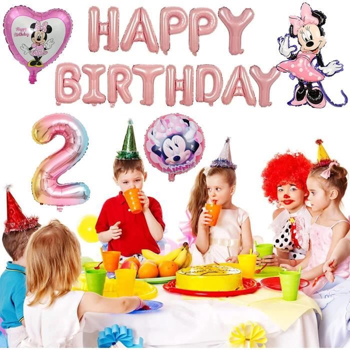 Carte anniversaire enfant Minnie 2 ans - Le blog de Sab