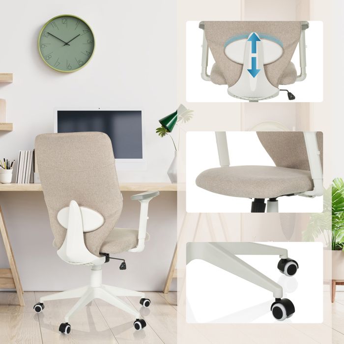 Fauteuil Gamer hjh OFFICE GAME SPORT Noir similicuir