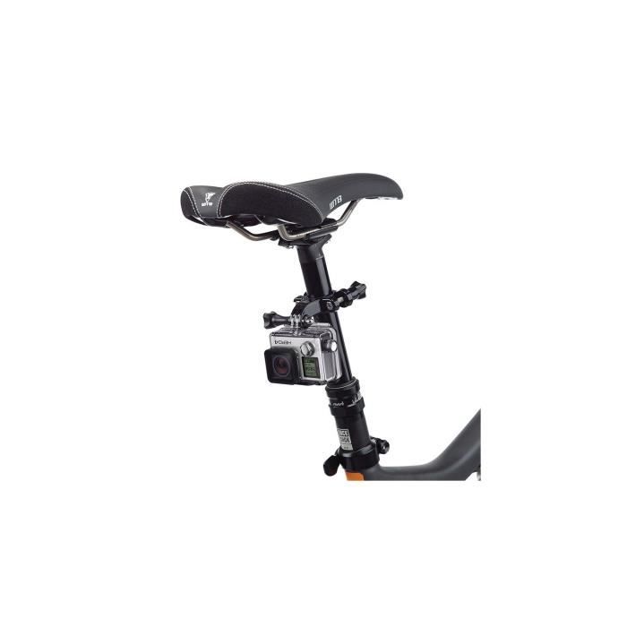 Support GoPro pour vélo et moto - IBROZ - Fixation sur guidon - Noir ...