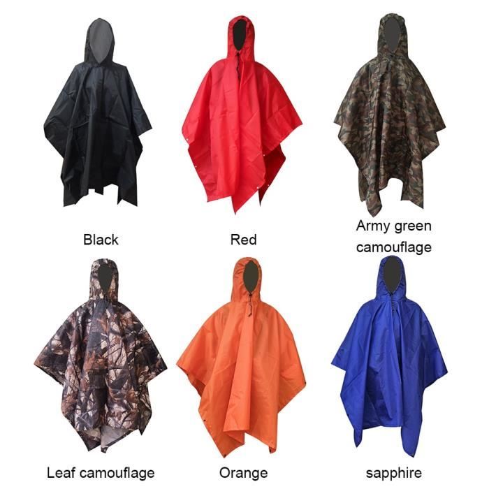 Trench,Manteau de pluie Long imperméable à capuche pour homme et femme,  vêtement d'extérieur, randonnée, voyage, pêche, escalade, Blanc - Cdiscount  Prêt-à-Porter