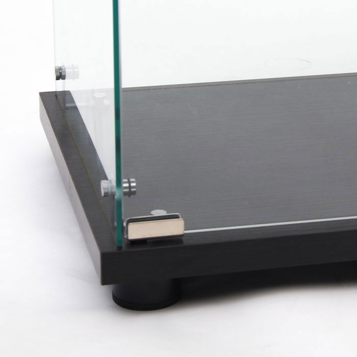 Vitrine En Verre Avec éclairage LED TIMORWTF – 164x42x36 Cm, 4 étagères, Serrure, Pour Collection Et Salon