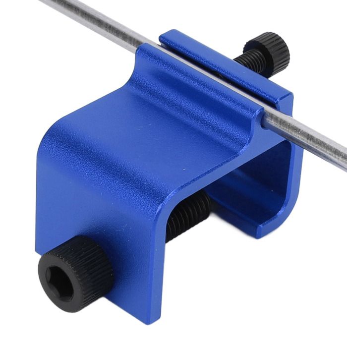 Outil D'Alignement De Chaîne Moto - Aluminium, Réglable, Pour Entretien Atelier (bleu Clair)