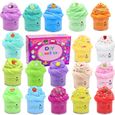 Kit Slime Fluffy pour Enfants,with 30 pcs Mini Slime kit Butter Slime avec Breloques de Mini Slime,Cotillons de Slime Parfumés,Jouet de Mastic Anti- Stress Le Slime de Bricolage Déjà Fait Cadeau Jouet Kit Slime Fluffy pour Enfants,with 30 pcs Mini Slime kit Butter Slime avec Breloques de Mini Slime,Cotillons de Slime Parfumés,Jouet de Mastic Anti- Stress Le Slime de Bricolage Déjà Fait Cadeau Jouet