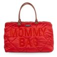 CHILDHOME - Mommy Bag Sac à langer matelassé Rouge-0