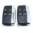 Coque de clé pour télécommande, 5 boutons avec Logo, pour Land Rover Ranger Rover Evoque Discovery 4 Freelander Evoque 2*QK3731-0