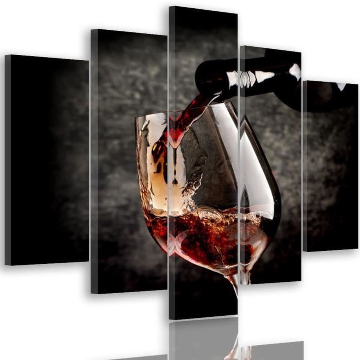 150 X 100 Cm Tableau Deco Verre De Vin 1 Achat Vente Tableau