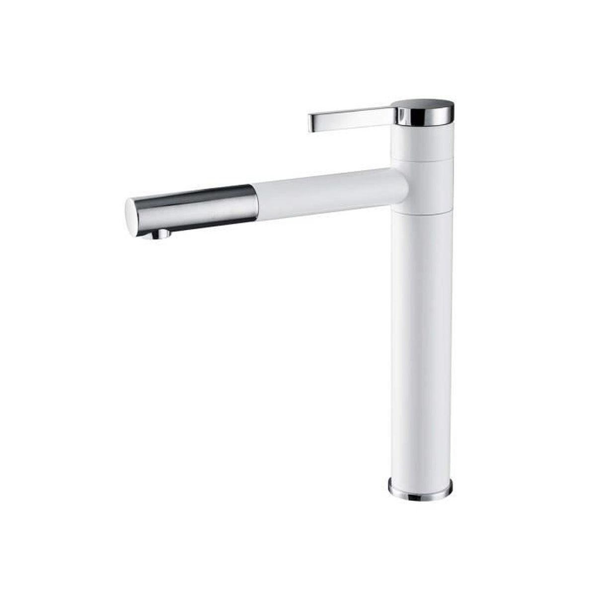 Tecmolog Mitigeur Lavabo Blanc Robinet Lavabo Haut Laiton Robinet Tecmolog Mitigeur Lavabo Blanc Robinet Lavabo Haut Laiton Robinet