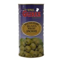 Olives Farcies aux Anchois 8% 2/1 Gurea 800g 2 boîtes