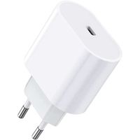 Chargeur Rapide pour iPhone Adaptateur Secteur USB‑C 20W PD 3.0 Secteur Chargeur de prise PD 3.0 Type C Compatible avec [11]